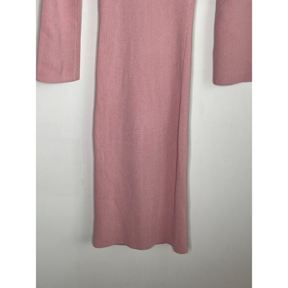 Petal and Pup Aquerelle Sweetheart Bodycon Midi Dress Women's Rose Women's 4 NWT - Picture 9 of 12